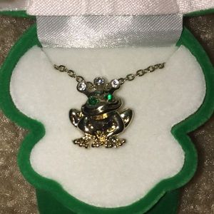 Frog prince necklace